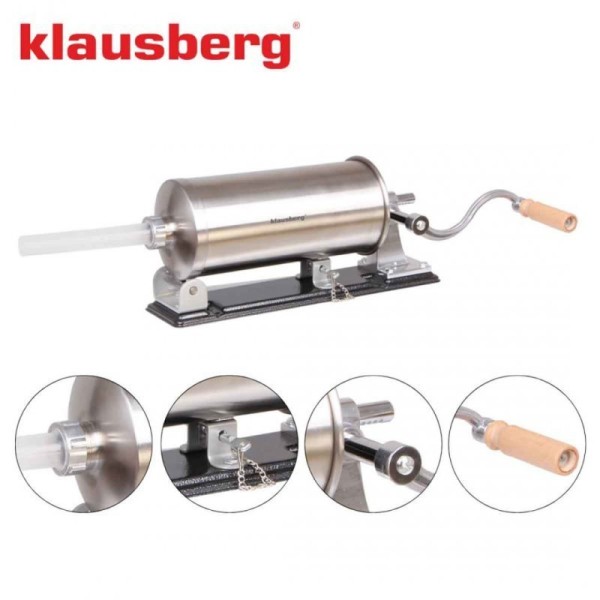 Ręczna nadziewarka do kiełbasy Klausberg KB-7928 (3 kg)