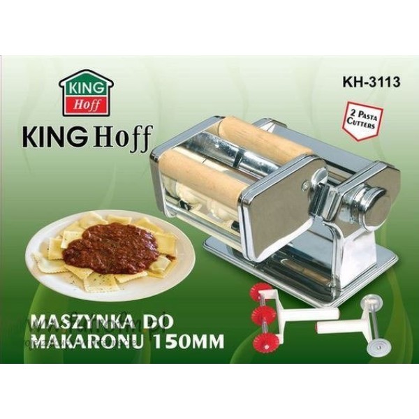 МАШИНА 3-В-1 ДЛЯ ТІСТА, ПАСТИ ТА РАВІОЛІ KiNGHOFF KH-3113