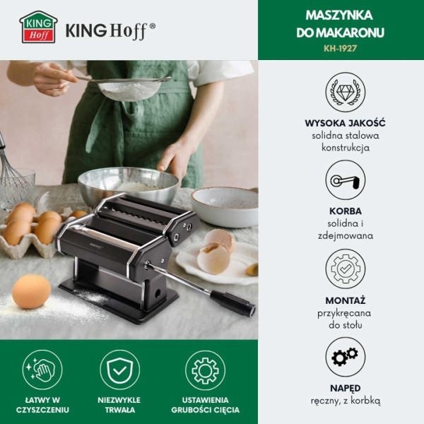 KINGHOFF KH-1927 МАКАРОНОВА МАШИНА