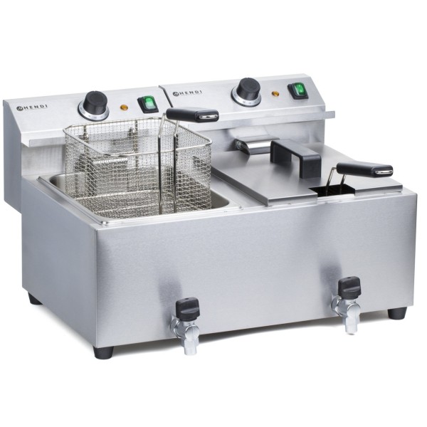 Frytownica gastronomiczna Hendi 209301 (2 x 8 l)