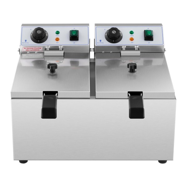 Frytownica gastronomiczna Royal Catering 2x3200W (2 x 8 l)