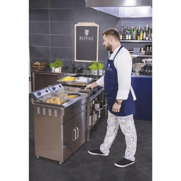 Frytownica gastronomiczna Royal Catering 400V - 2x10L (2x10 l)