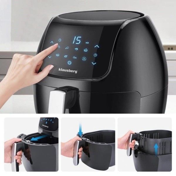 Frytownica beztłuszczowa Klausberg KB-7495 (7.7 l)