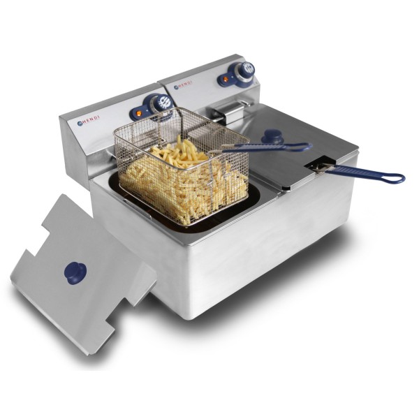 Frytownica gastronomiczna Hendi Blue Line 2x3300W (2x6 l)