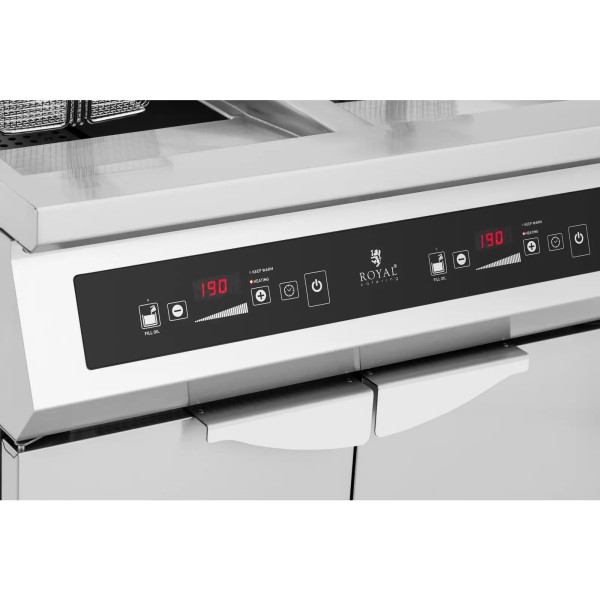 Frytownica indukcyjna gastronomiczna Royal Catering 2 x 30 l (2×30 l)
