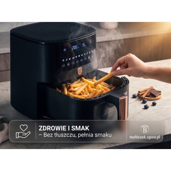 Frytkownica beztłuszczowa Berlinger haus BH-9604 (8 l)