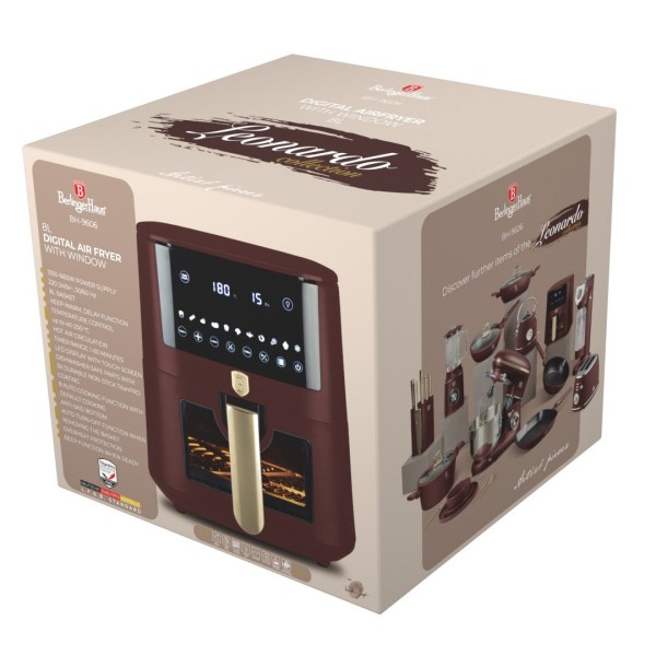 Frytkownica beztłuszczowa Berlinger haus BH-9606 Leonardo (8 l)