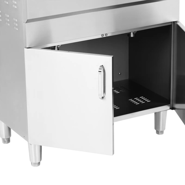 Окремостояча подвійна електрична фритюрниця з шафою 400 В 10000 Вт 26 л