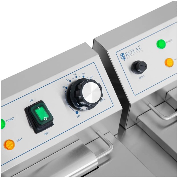 Frytownica gastronomiczna Royal Catering 2x11 l (6000 w)