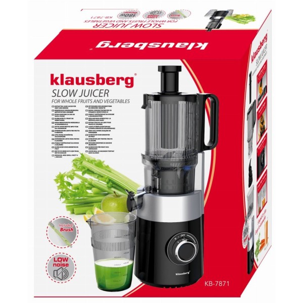 Sokowirówka wolnoobrotowa Klausberg KB-7871 (180 W)