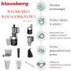 Sokowirówka wolnoobrotowa Klausberg KB-7871 (180 W)