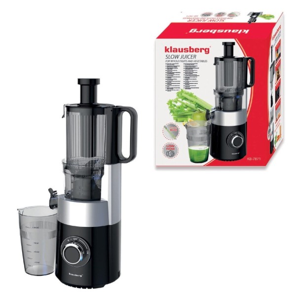 Sokowirówka wolnoobrotowa Klausberg KB-7871 (180 W)