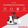 Sokowirówka wolnoobrotowa Klausberg KB-7864 (150 W)