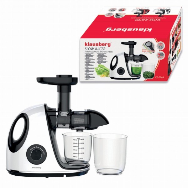 Sokowirówka wolnoobrotowa Klausberg KB-7864 (150 W)