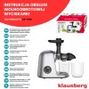 Sokowirówka wolnoobrotowa Klausberg KB-7868 (150 W)