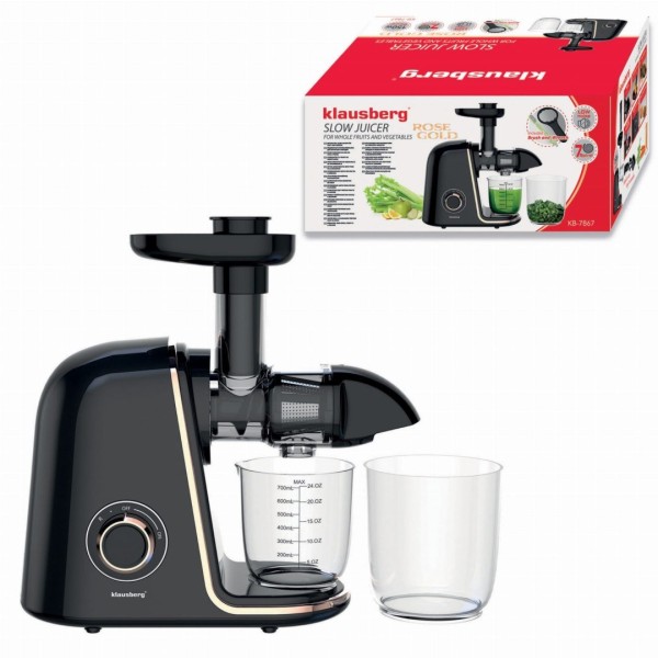 Sokowirówka wolnoobrotowa Klausberg KB-7867 (150 W)