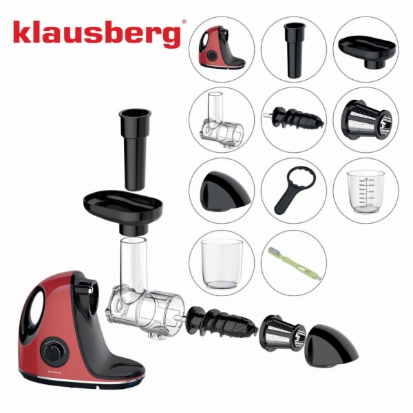 Sokowirówka wolnoobrotowa Klausberg KB-7865 (150 W)