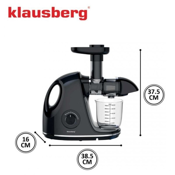 Wyciskarka do soków Klausberg KB-7861 (wolnoobrotowa)