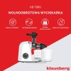 Sokowirówka wolnoobrotowa Klausberg KB-7869 (150 W)