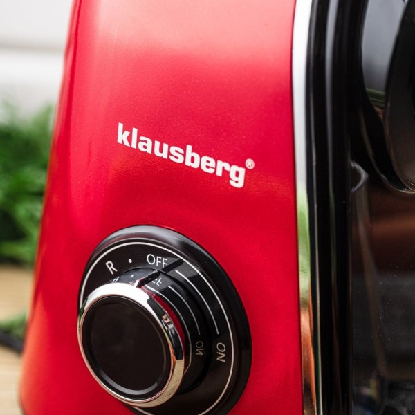 ПОВІЛЬНА СОКОВИЧИНКА 150 ВТ ДЛЯ ФРУКТІВ ТА ОВОЧІВ ХОЛОДНОГО ВІДЖИМУ KLAUSBERG KB-7870