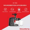 Sokowirówka wolnoobrotowa Klausberg KB-7866 (150 W)