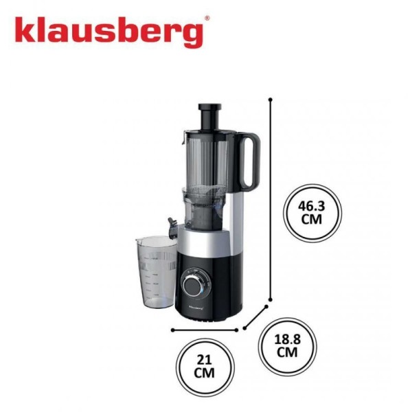 Wyciskarka wolnoobrotowa Klausberg KB-7871 (pionowa)