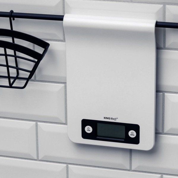 ЕЛЕКТРОННІ КУХОННІ ВАГИ 1 Г / 5 КГ НА РЕЙЦІ KINGHOFF KH-1822