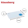 ЕЛЕКТРОННІ КУХОННІ ВАГИ 5 кг KLAUSBERG KB-7938 Bluetooth