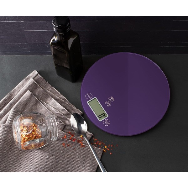 Кухонні ваги 5кг 1г BERLINGER HAUS PURPLE ECLIPSE BH-9434
