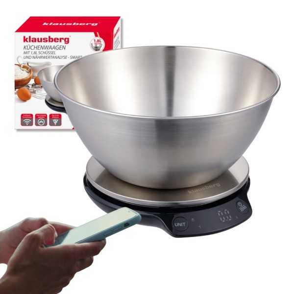 Elektroniczna waga kuchenna Klausberg KB-7939 (do 5 kg)