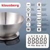 Elektroniczna waga kuchenna Klausberg KB-7939 (do 5 kg)