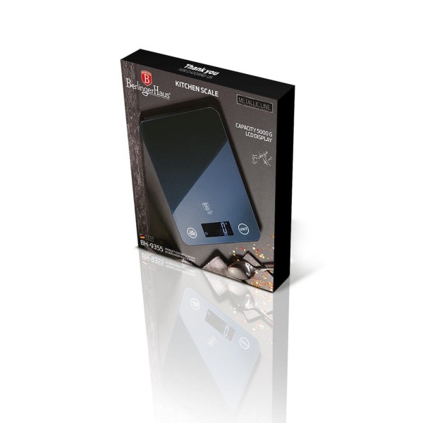 УЛЬТРАТОНКІ КУХОННІ ВАЗИ BERLINGER HAUS AQUAMARINE BH-9355