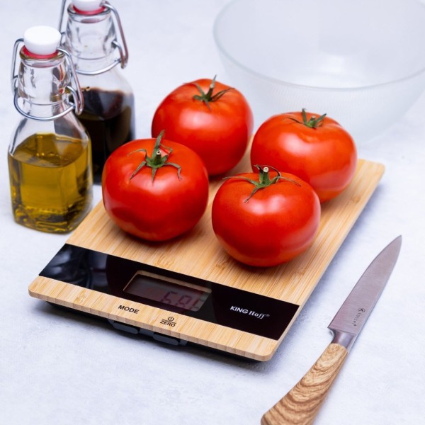 ЕЛЕКТРОННІ КУХОННІ ВАГИ 1 Г / 5 КГ KINGHOFF KH-1825