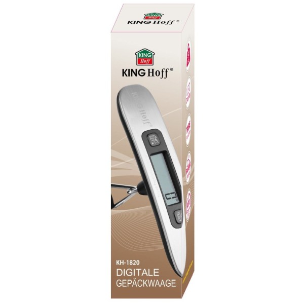 Elektroniczna waga do bagażu Kinghoff KH-1820 (do 50 kg)