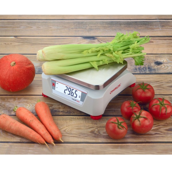 Waga kuchenna gastronomiczna OHAUS VALOR 1000 (15 kg / 5 g)