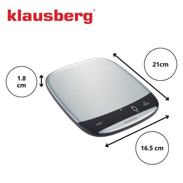 Elektroniczna waga kuchenna Klausberg KB-7936 (do 10 kg)