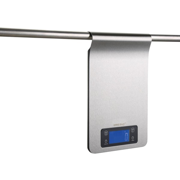 ЕЛЕКТРОННІ КУХОННІ ВАГИ 1 Г / 5 КГ НА РЕЙЦІ KINGHOFF KH-1836