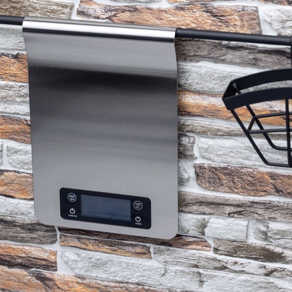 ЕЛЕКТРОННІ КУХОННІ ВАГИ 1 Г / 5 КГ НА РЕЙЦІ KINGHOFF KH-1836