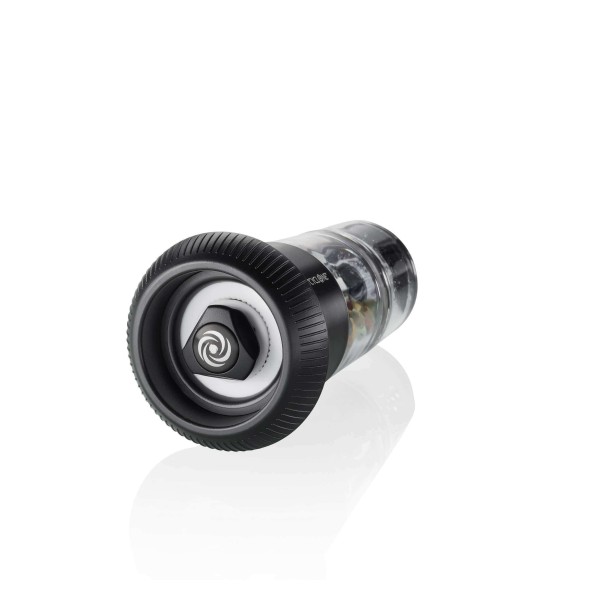 Млинець для перцю GEFU X-PLOSION® з сільничкою, чорний