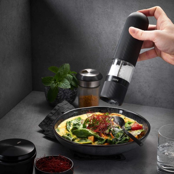 Młynek elektryczny do soli i pieprzu Gefu SPEZIA (elektryczny)