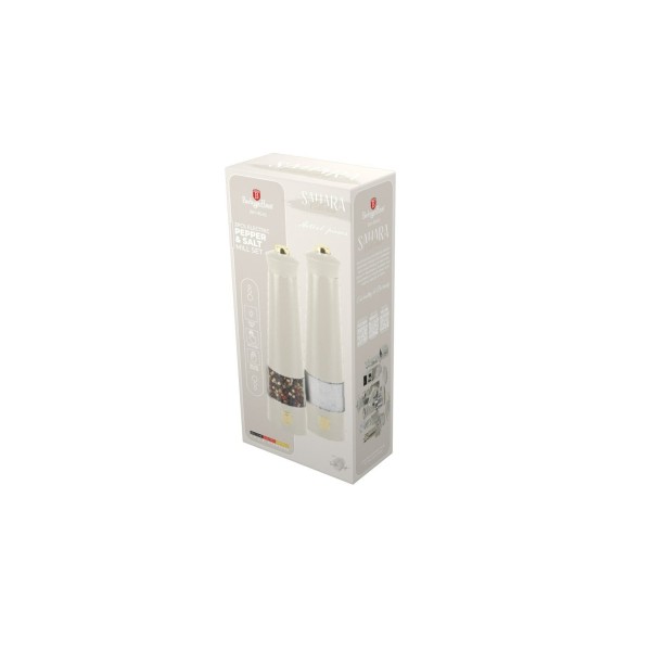 Młynki elektryczne do pieprzu i soli Berlinger haus Sahara BH-9545 (2 szt.)