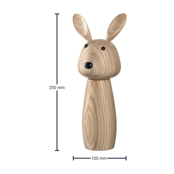 Młynek do przypraw Leonardo KRÓLIK CUCINA (drewniany)