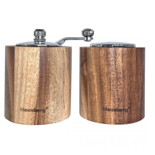 Młynek do pieprzu i solniczka Klausberg KB-7859 (akacjowy)