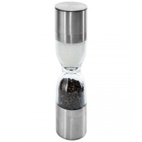 ПОДВІЙНИЙ МЛИНОК ДЛЯ ПЕРЦЮ ТА СІЛІ З ПІСОЧНИМ ГОДИННИКОМ ORION 130181