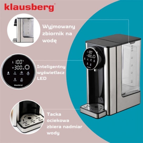 Dozownik gorącej wody Klausberg KB-7880 (2,7 l)