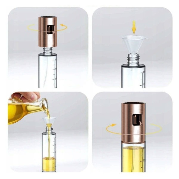 ДОЗАТОР ДЛЯ ОЛІЇ, ОЦТУ ТА СПЕЦІЙ 100 мл KINGHOFF KH-1722
