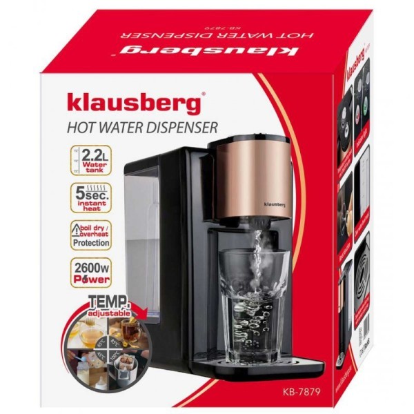 Dozownik gorącej wody Klausberg KB-7879 (2,2 l)