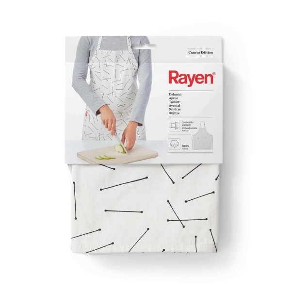 Fartuch kuchenny Rayen RAYEN (biały)