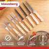 НАБІР СТОЛОВИХ ПРИБОРІВ ДЛЯ СТЕЙКА 8 предм. KLAUSBERG KB-7976