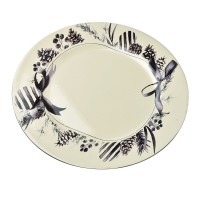 Декоративна тарілка BLANCHE FESTIVE 33xh2см